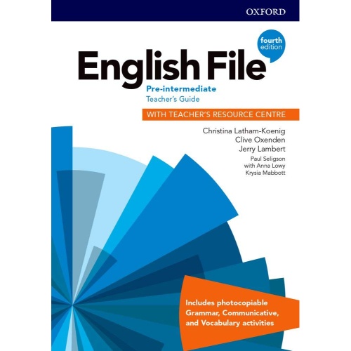 ENGLISH FILE 4E PREINTERMEDIATE TEACHER'S GUIDE