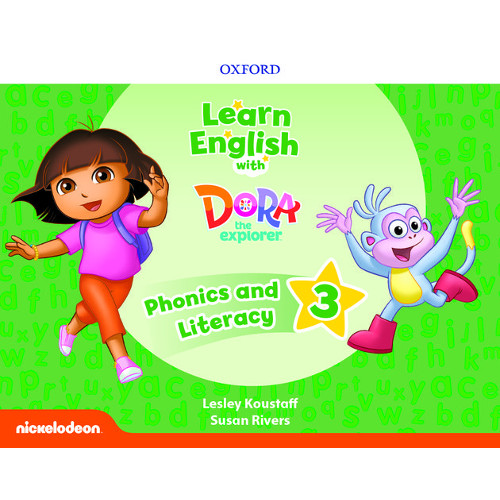 LEARN ENGLISH WITH DORA THE EXPLORER 3 PHONICS  LITERATURE PK