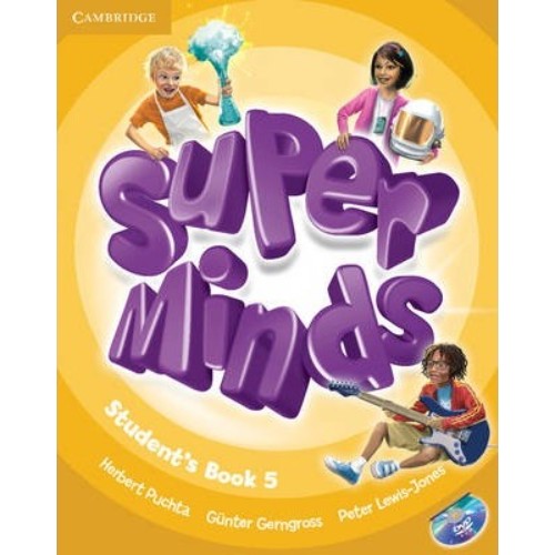 SUPER MINDS STUDENT'S BOOK WITH DVD-ROM 5