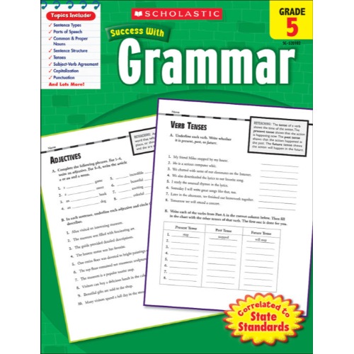 SCHOLASTIC SUCCESS GRADE 5 WITH GRAMMAR