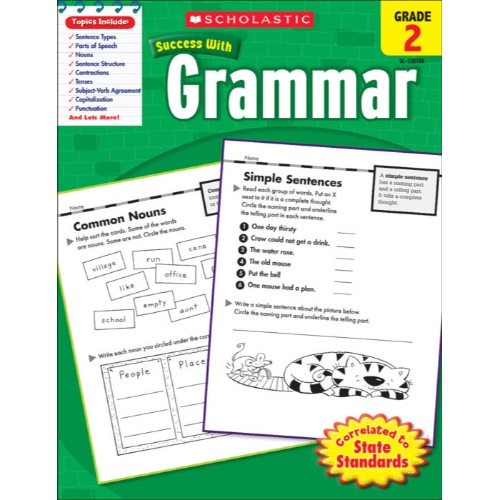 SCHOLASTIC SUCCESS  GRADE 2 WITH GRAMMAR