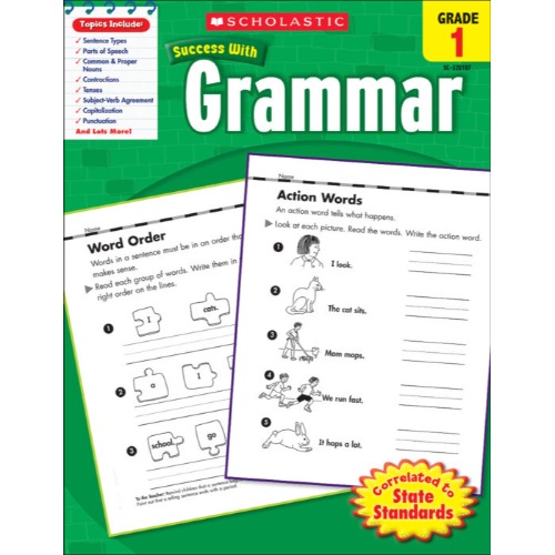 SCHOLASTIC SUCCESS GRADE 1 WITH GRAMMAR