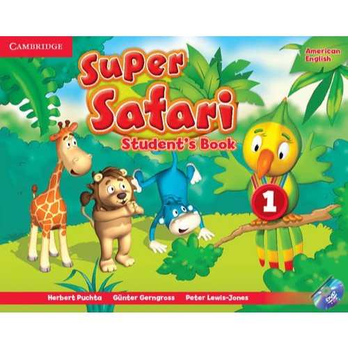 AMERICAN ENGLISH SUPER SAFARI STUDENT'S BOOK WITH DVD-ROM 1