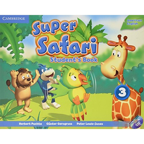 AMERICAN ENGLISH SUPER SAFARI STUDENT'S BOOK WITH DVD-ROM 3