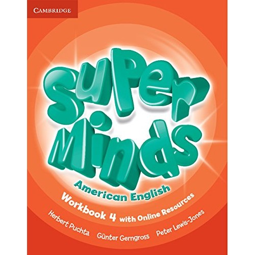 AMERICAN ENGLISH SUPER MINDS WORKBOOK WITH ONLINE RESOURCES 4