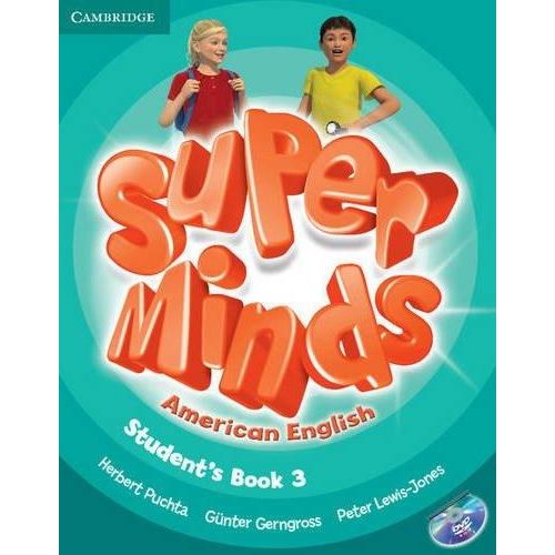 AMERICAN ENGLISH SUPER MINDS STUDENT'S BOOK WITH DVD-ROM 3