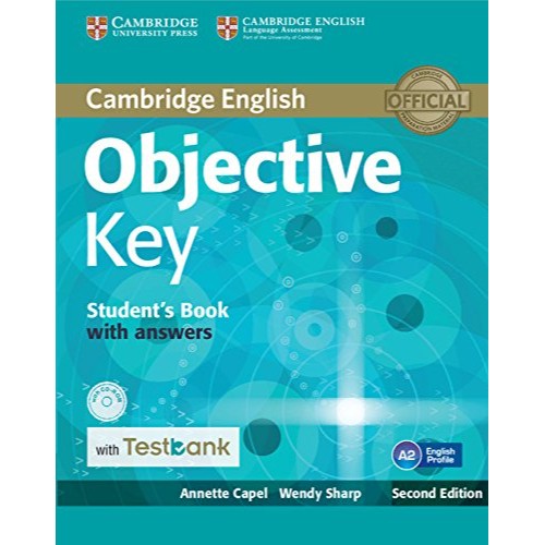 OBJECTIVE KEY 2ED STUDENT'S BOOK WITH ANSWERS AND CD ROM WITH TESTBANK