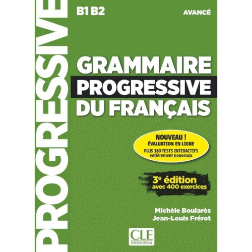 GRAMMAIRE PROGRESSIVE DU FRANCAIS N AV  APPLIWEB  AUDIO  COMPL 3A ED