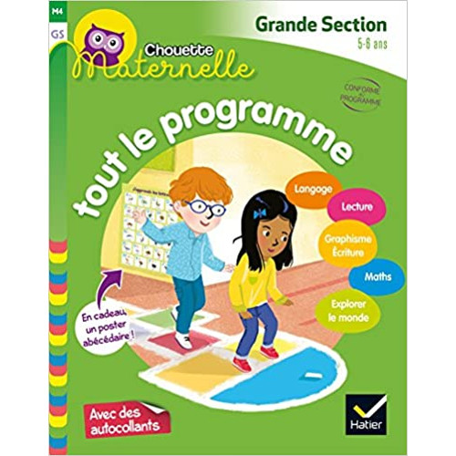 CHOUETTE MATERNELLE TOUT LE PROGRAMME GS