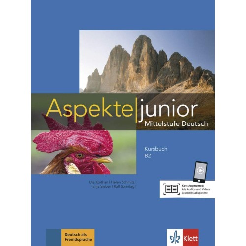 ASPEKTE JUNIOR KURSBUCH B2 MIT AUDIOS ZUM DOWNLOAD