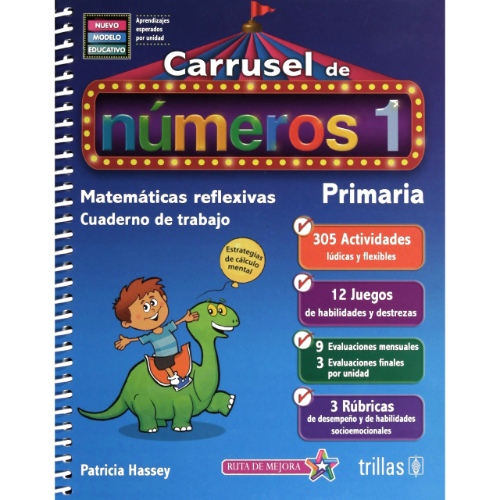 CARRUSEL DE NUMEROS 1: CUADERNO DE TRABAJO