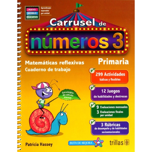 CARRUSEL DE NUMEROS 3: CUADERNO DE TRABAJO