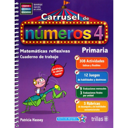 CARRUSEL DE NUMEROS 4: CUADERNO DE TRABAJO