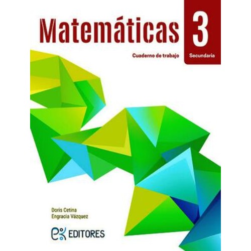 MATEMÁTICAS 3 EK EDITORES CUADERNO DE EJERCICIOS