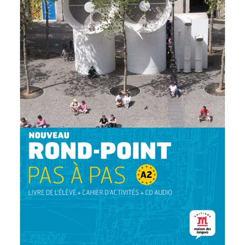 RONDPOINT PAS À PAS A2 LIVRE DE L ELEVE + CAHIER D ACTIVITES + CD